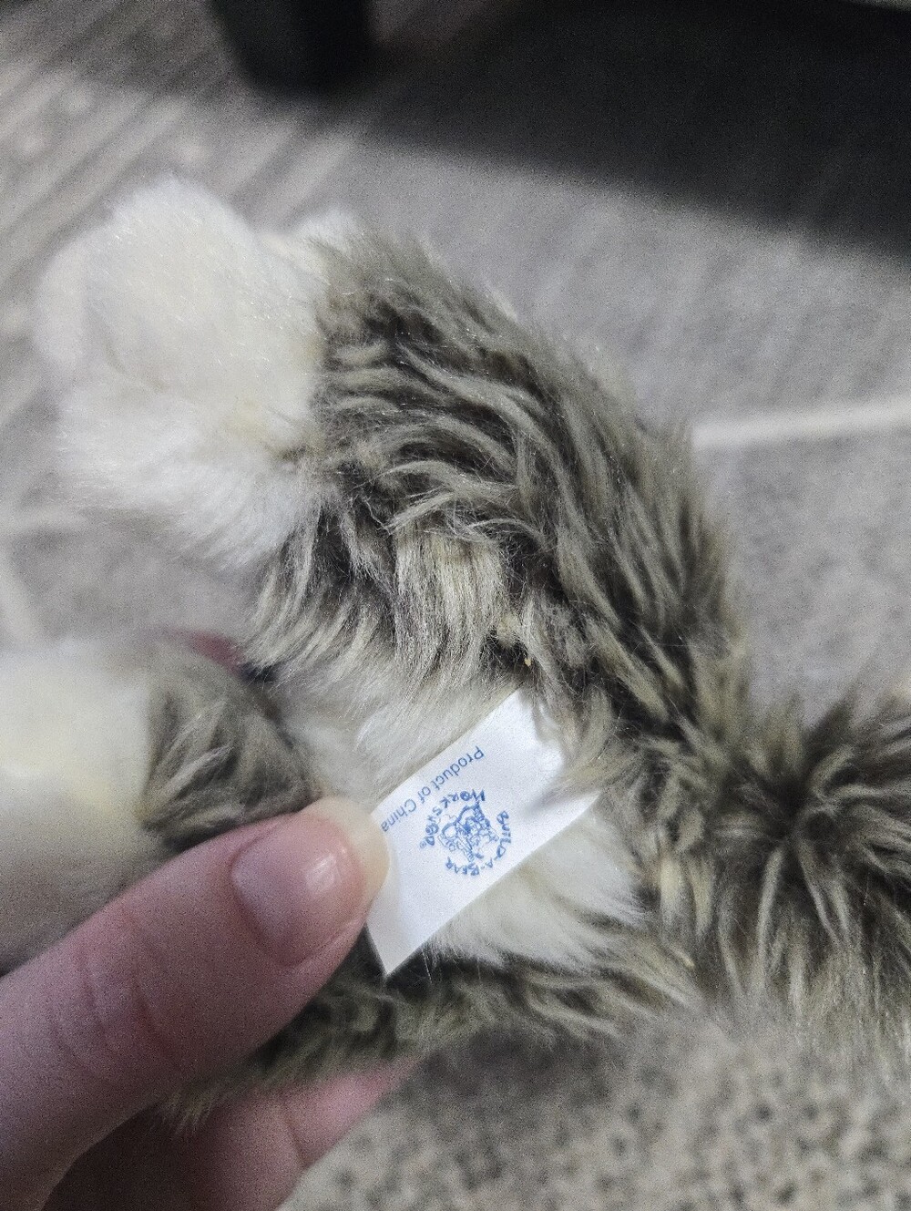 Build A Bear WWF Smallyfry Wolf